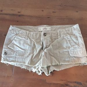 Hollister Khaki Shorts